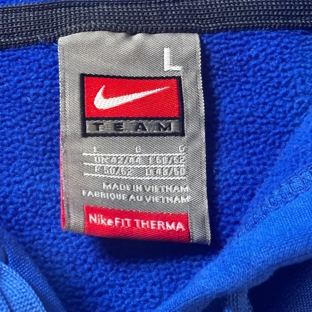Nike‎ Team Florida Gators Hoodie Mens Large Blue Therma-FIT Pullover Sweatshirt